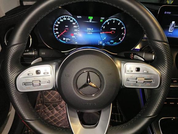 [深圳·粤B] 二手奔驰奔驰C级2021款 C 260 L 运动版