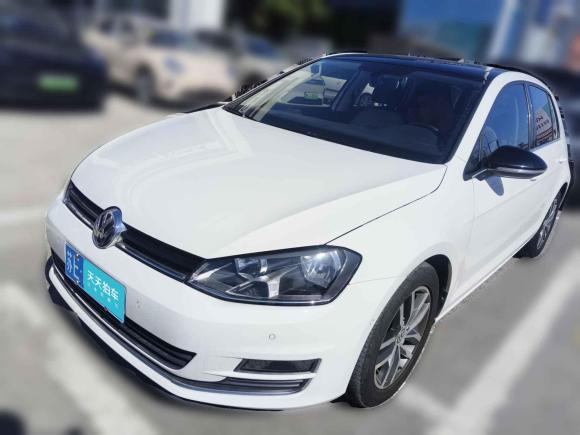 大眾高爾夫2017款 230TSI 自動豪華百萬輛紀念版「蘇州二手車」「天天拍車」