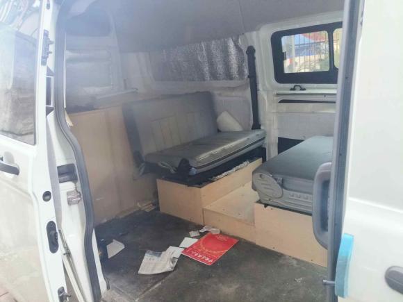 [武汉·鄂A] 二手福特全顺2017款 2.0T汽油自动多功能商用车中轴中顶国V