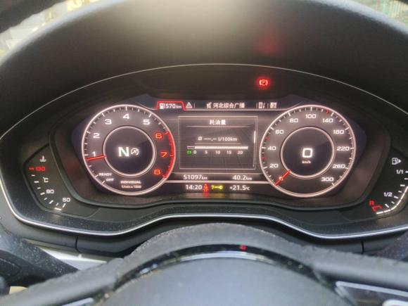 [上海·沪B] 二手奥迪奥迪A4L2018款 30周年年型 40 TFSI 时尚型