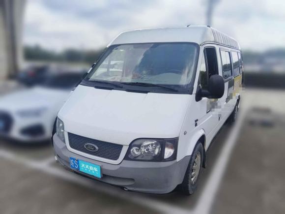 福特经典全顺2016款 2.8T柴油长轴6座中顶多功能车JX493ZLQ4「宁波二手车」「天天拍车」