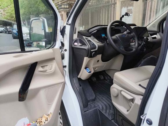 [武汉·鄂A] 二手福特全顺2019款 2.0T柴油商旅型短轴低顶7座国VI