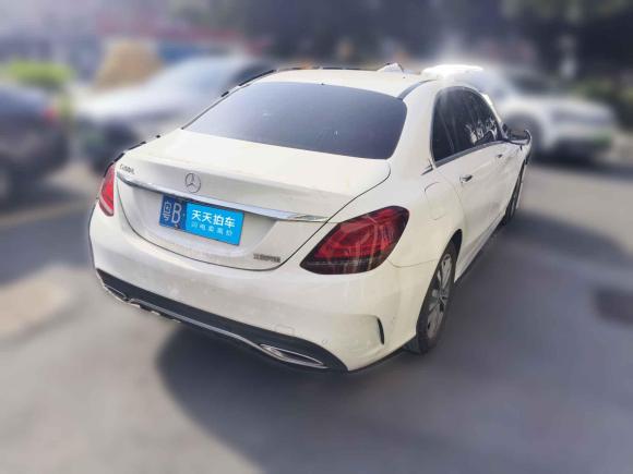 [广州·粤B] 二手奔驰奔驰C级2020款 改款 C 200 L 时尚型