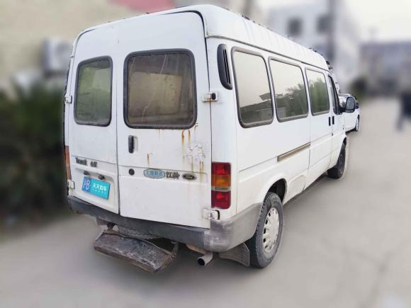 [上海·沪B] 二手福特经典全顺2013款 2.8T改款柴油冰白物流车长轴中顶JX493ZLQ4