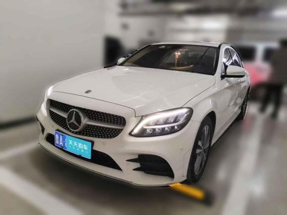[济南·鲁A] 二手奔驰奔驰C级2020款 改款 C 200 L 时尚型运动版