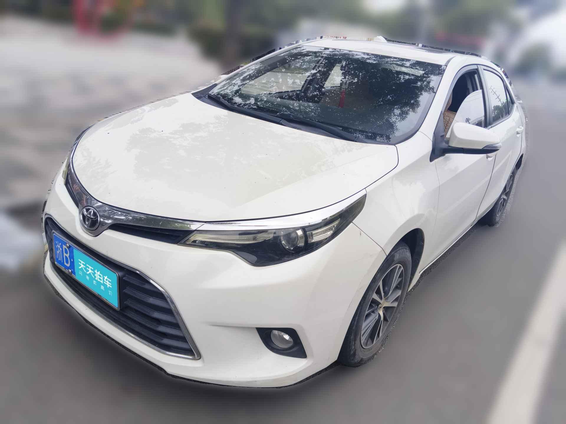 [宁波·浙B] 丰田雷凌2016款 1.6G CVT精英版