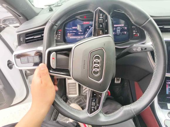 [芜湖·皖B] 二手奥迪奥迪A7L2022款 45 TFSI quattro S-line 白法师版