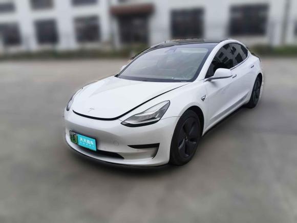 特斯拉Model 32020款 改款 标准续航后驱升级版「上海二手车」「天天拍车」