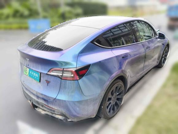 [深圳·粤B] 二手特斯拉Model Y2021款 长续航全轮驱动版