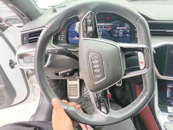 [芜湖·皖B] 二手奥迪奥迪A7L2022款 45 TFSI quattro S-line 白法师版