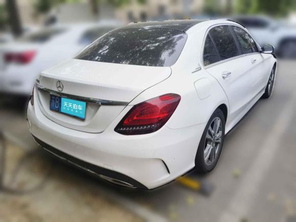 [无锡·苏B] 二手奔驰奔驰C级2021款 C 200 L 时尚型运动版