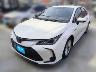 丰田卡罗拉2023款 1.8L 智能电混双擎 精英版「济南二手车」「天天拍车」