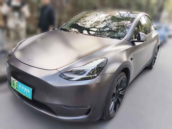 特斯拉Model Y2021款 标准续航后驱版「杭州二手车」「天天拍车」