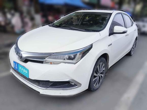 丰田卡罗拉2017款 改款双擎 1.8L E-CVT领先版「西安二手车」「天天拍车」