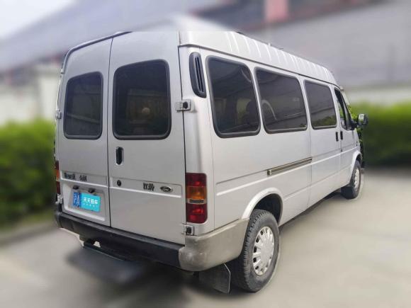 [上海·沪A] 二手福特经典全顺2013款 2.8T改款柴油冰白物流车长轴中顶JX493ZLQ4