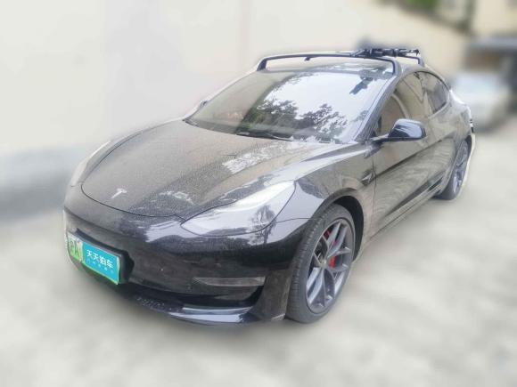 特斯拉Model 32021款 Performance高性能全輪驅動版 3D6「上海二手車」「天天拍車」