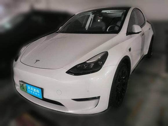 特斯拉Model Y2021款 长续航全轮驱动版 3D7「上海二手车」「天天拍车」