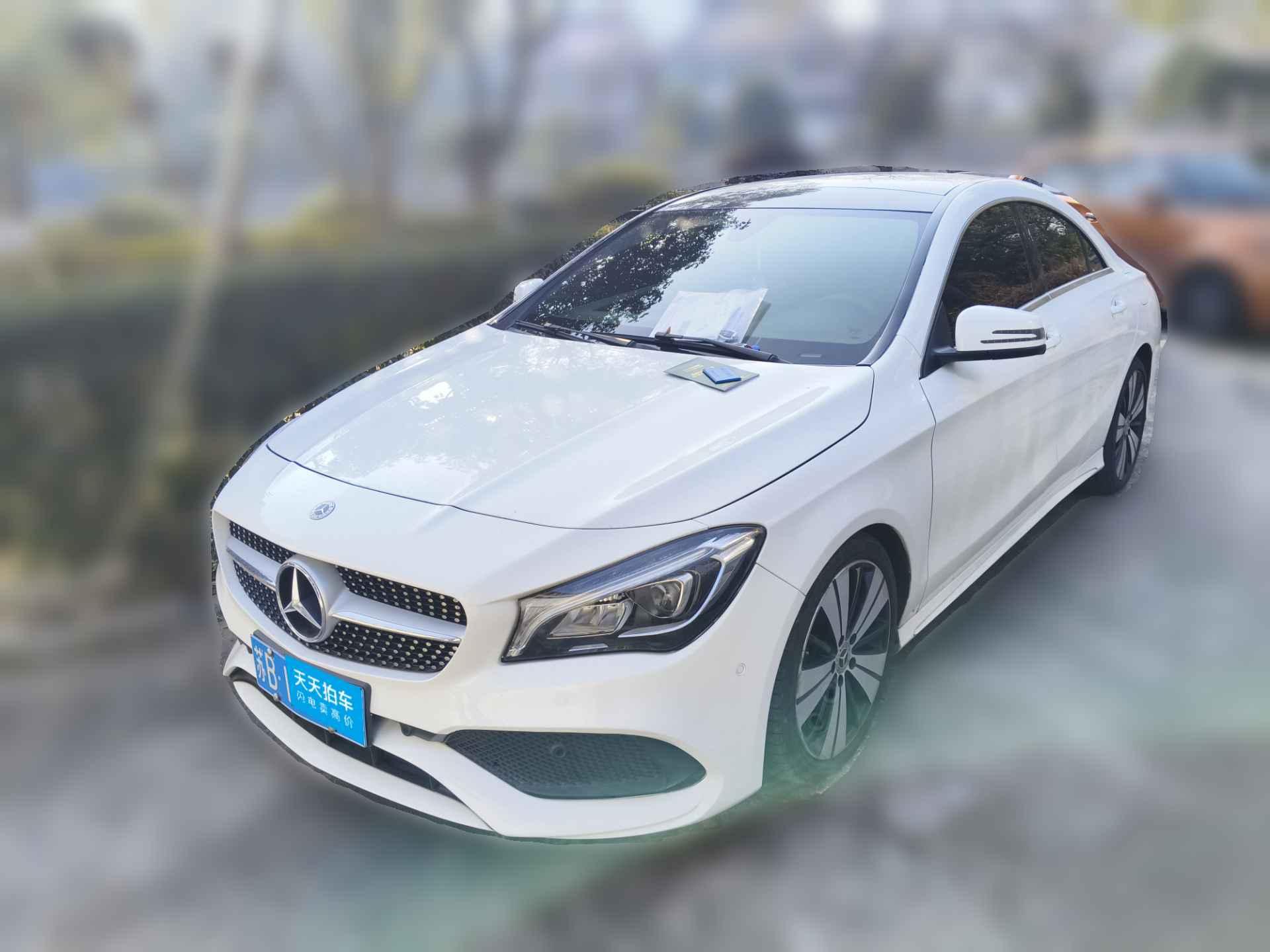 [无锡·苏B] 奔驰奔驰CLA2018款 CLA 200 时尚型