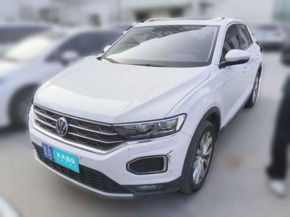 大众T-ROC探歌2022款 280TSI DSG两驱精英PLUS「济南二手车」「天天拍车」