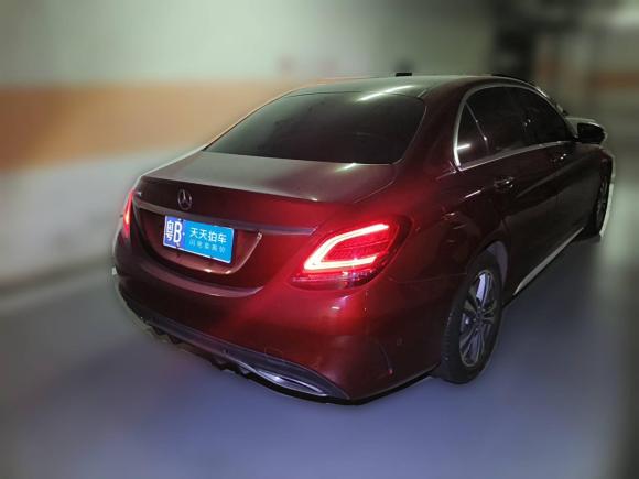 [深圳·粤B] 二手奔驰奔驰C级2021款 C 200 L 时尚型运动版