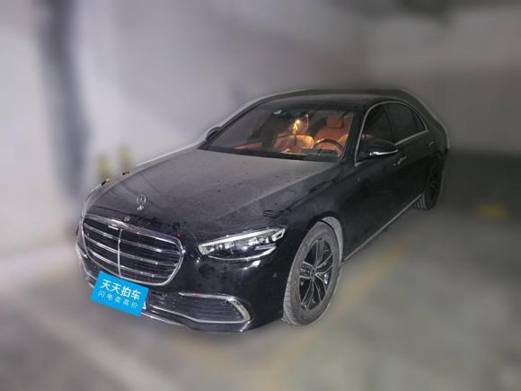 奔驰奔驰S级2021款 S 400 L 商务型「济南二手车」「天天拍车」