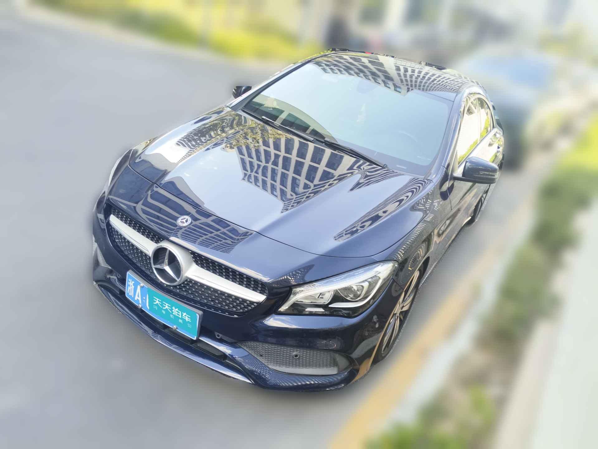[杭州·浙A] 奔驰奔驰CLA2018款 CLA 200 时尚型