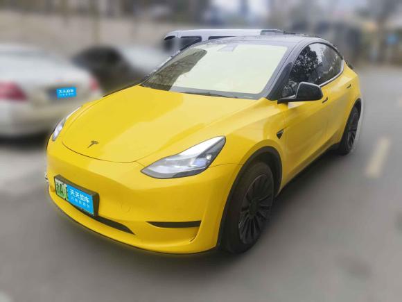 特斯拉Model Y2022款 改款 后轮驱动版「宁波二手车」「天天拍车」