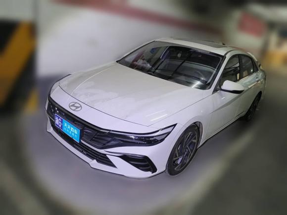 现代伊兰特2023款 1.5L CVT LUX尊贵版「义乌二手车」「天天拍车」