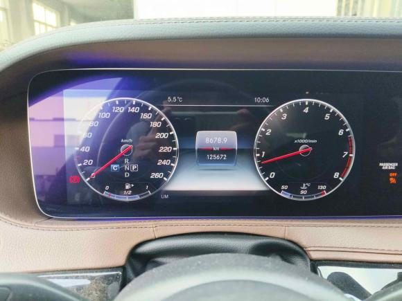 [青岛·鲁B] 二手奔驰奔驰S级2018款 S 450 L 4MATIC