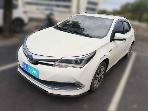 丰田卡罗拉2017款 改款双擎 1.8L E-CVT精英版「杭州二手车」「天天拍车」