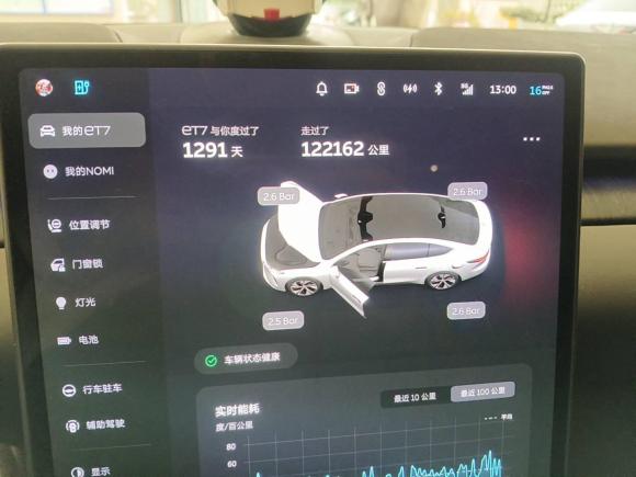 [嘉兴·浙F] 二手蔚来蔚来ET72022款 75kWh