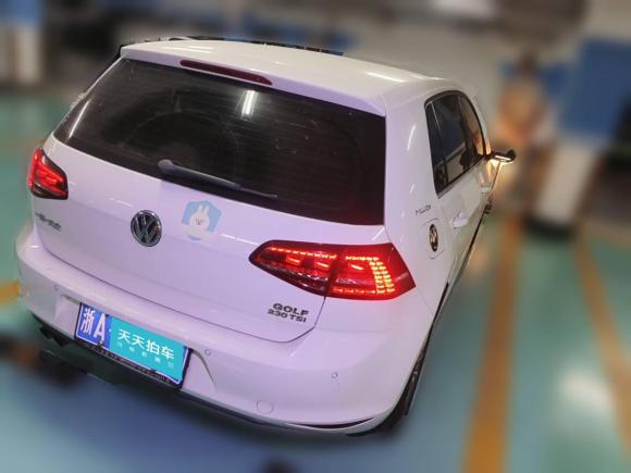 [杭州·浙A] 二手大众高尔夫2017款 230TSI 自动豪华百万辆纪念版