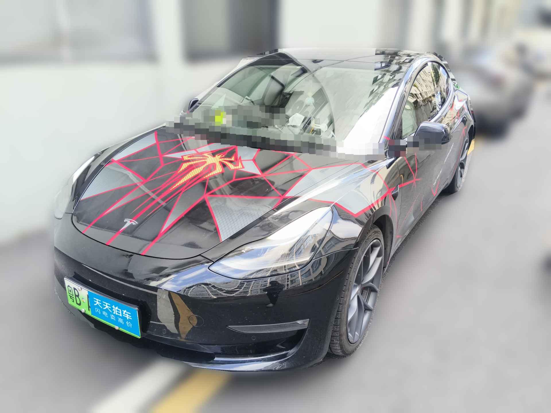 [深圳·粤B] 特斯拉Model 32021款 Performance高性能全轮驱动版 3D6