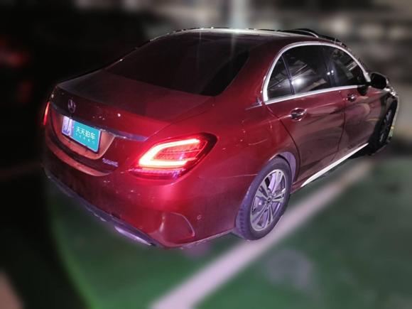 [武汉·鄂A] 二手奔驰奔驰C级2021款 C 200 L 时尚型运动版
