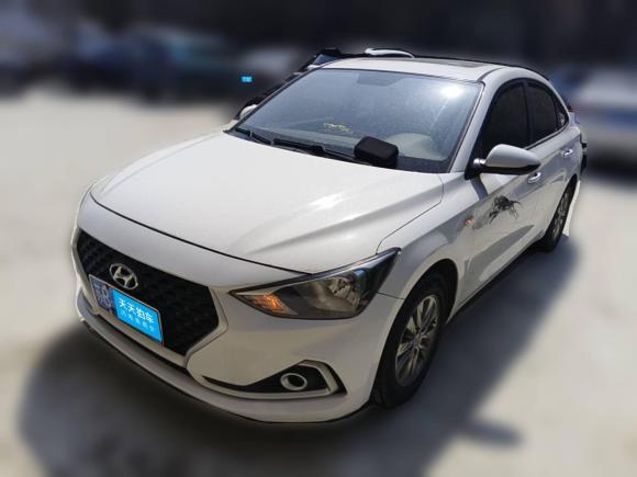 [无锡·苏B] 二手现代悦动2017款 1.6L 手动悦值版GLS