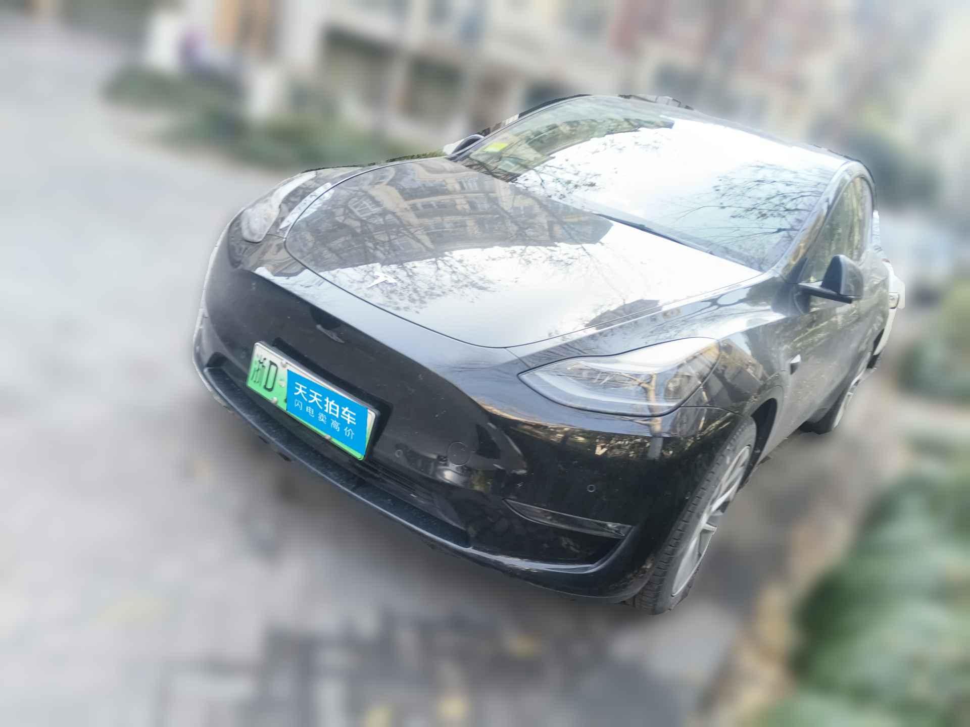 [杭州·浙D] 特斯拉Model Y2021款 改款二 长续航全轮驱动版
