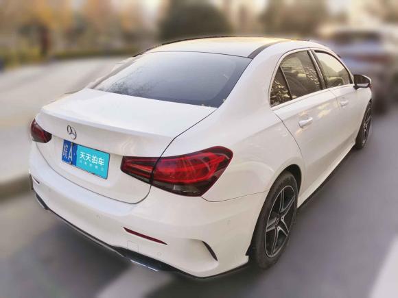 [合肥·皖A] 二手奔驰奔驰A级2020款 改款二 A 180 L 运动轿车