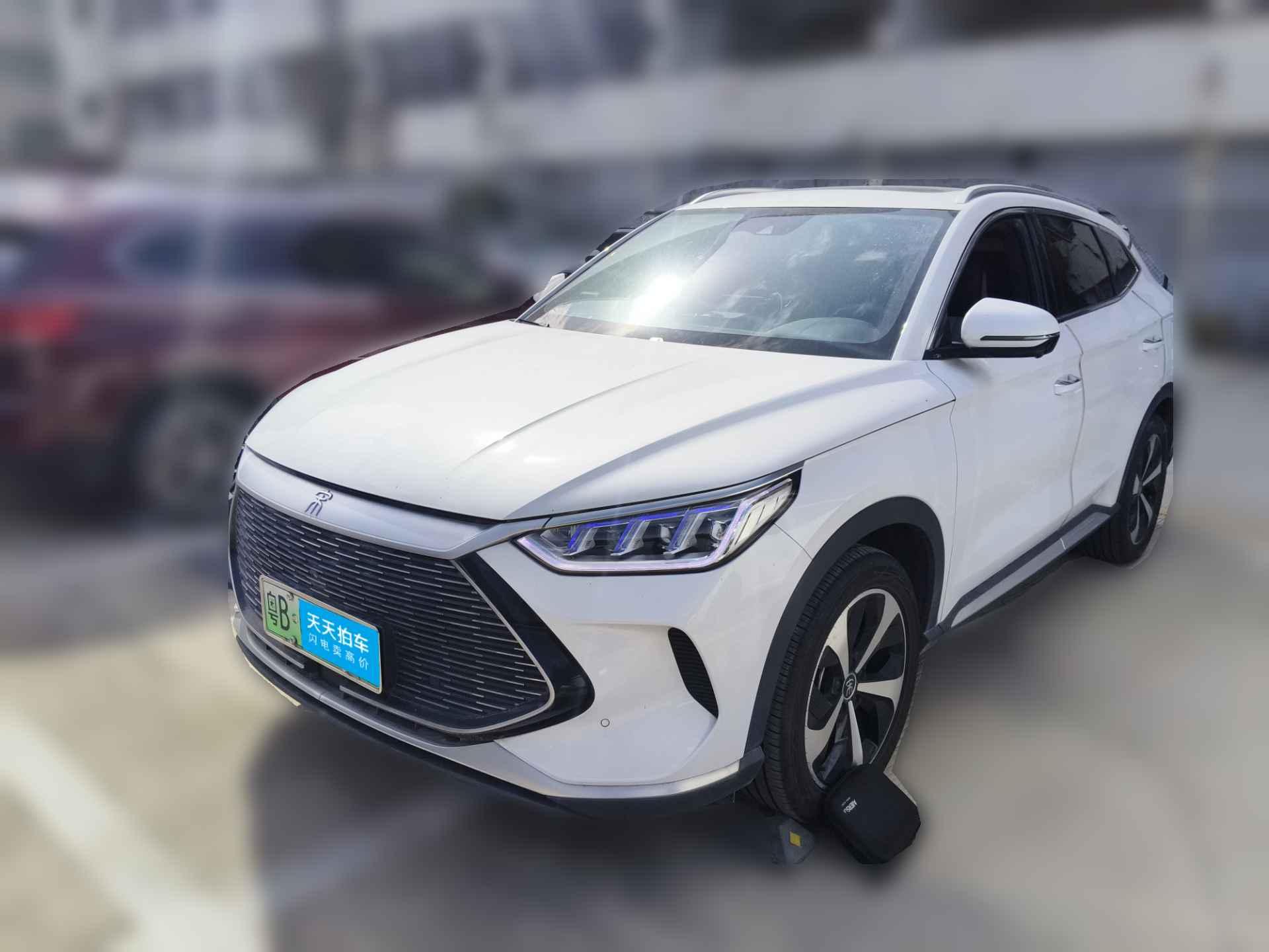 [深圳·粤B] 比亚迪宋PLUS新能源2021款 DM-i 110KM 旗舰PLUS