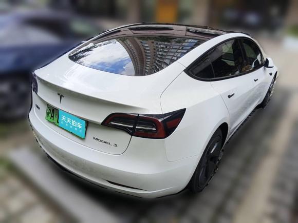 [上海·沪A] 二手特斯拉Model 32022款 后轮驱动版