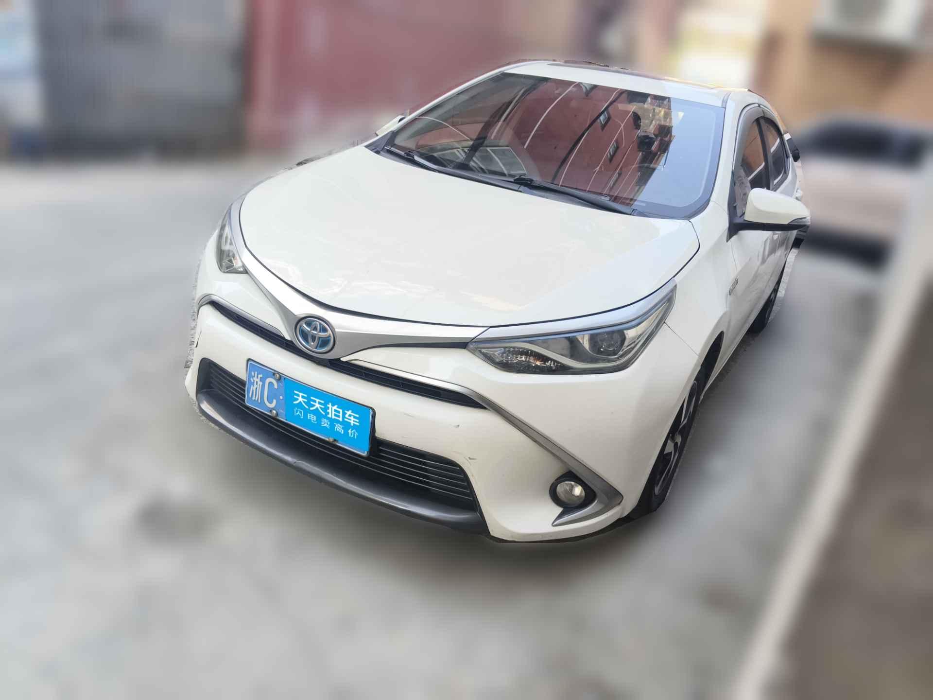 [温州·浙C] 丰田雷凌2017款 改款双擎 1.8H GS E-CVT精英天窗版 国V