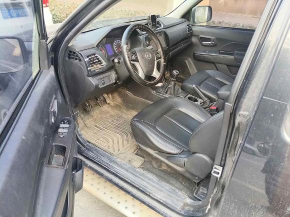 [合肥·皖A] 二手长城风骏52017款 2.0T欧洲版柴油两驱精英型大双排GW4D20B