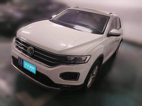 大众T-ROC探歌2022款 280TSI DSG两驱精英PLUS「南京二手车」「天天拍车」