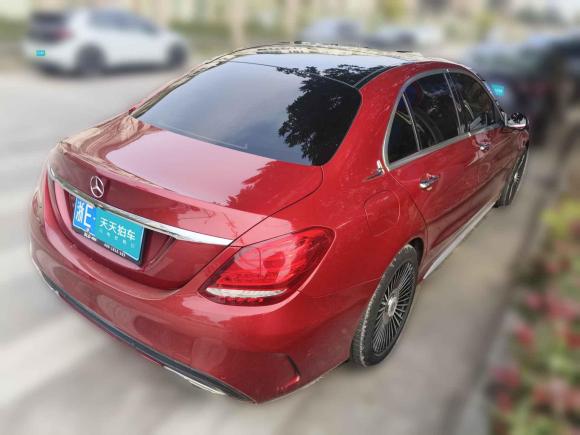 [湖州·浙E] 二手奔驰奔驰C级2015款 改款 C 200 L 运动型