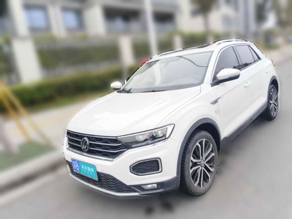大众T-ROC探歌2022款 280TSI DSG两驱舒享PLUS「湖州二手车」「天天拍车」