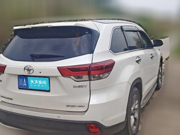 [成都·川A] 二手丰田汉兰达2018款 2.0T 四驱尊贵版 7座 国VI