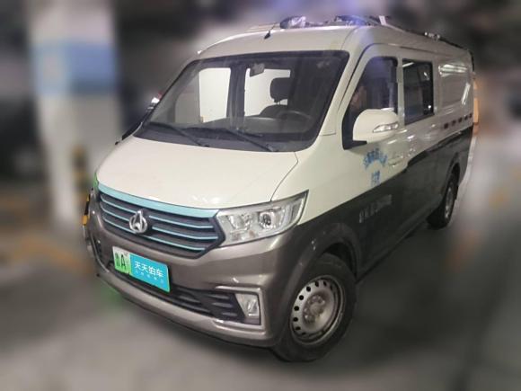 長安跨越跨越星V5 EV2021款 豪華版5座廂式車菱電系統「濟南二手車」「天天拍車」