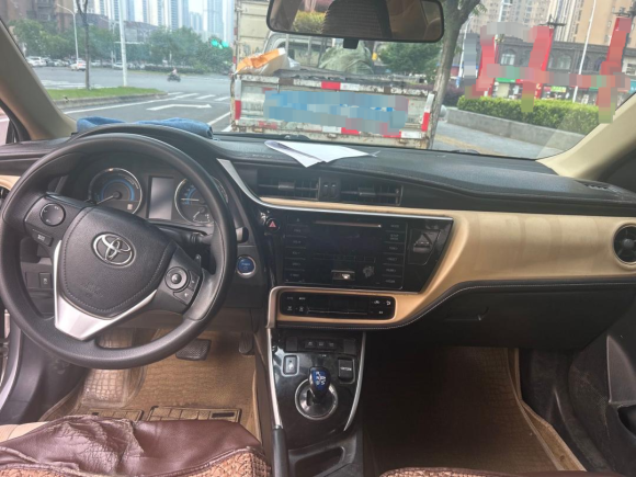 [武汉·鄂A] 二手丰田雷凌2017款 改款双擎 1.8H GS E-CVT精英天窗版 国V