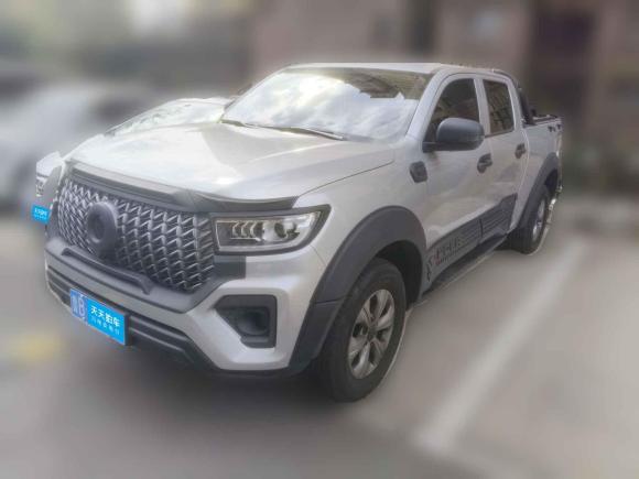 长城炮2023款 2.0T 商用版自动柴油四驱长箱商务型「青岛二手车」「天天拍车」