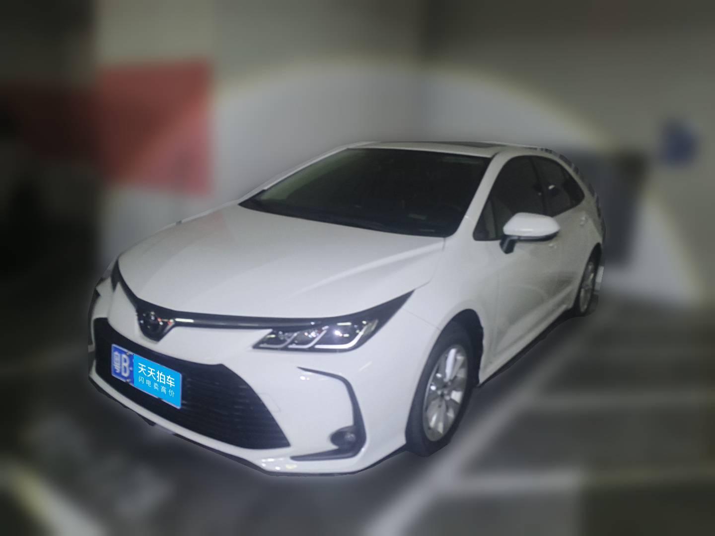 [深圳·粤B] 丰田卡罗拉2021款 1.2T S-CVT精英PLUS版