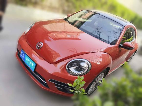 大众甲壳虫2018款 180TSI 乐动橙版「西安二手车」「天天拍车」